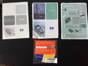 HP Jornada 560 Series User’s Guide and Software CD 海外 即決