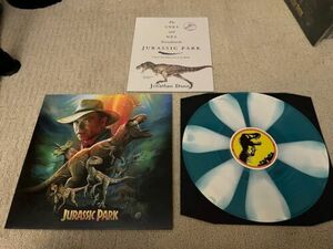 Jurassic Park NES & SNES バイナル Record LP Cornetto Soundtrack OST NOT MOONSHAKE 海外 即決