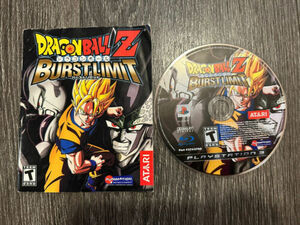 Dragon Ball Z: Burst Limit (Sony PlayStation 3, 2008) Disc Only 海外 即決