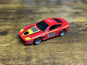 Hot Wheels Ferrari Racer 550 Maranello Loose Mint Red Rare 海外 即決