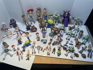 Huge Mixer Lot of Disney Pixar Toy Story Plastic Toy Figures 海外 即決