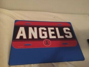 Los Angelea Angels Of Anaheim Plastic License Plate new MLB 海外 即決