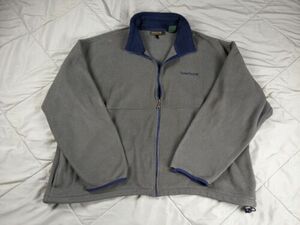 Timberland 2XL Fleece Zipper Jacket Sweater Forrest Green 海外 即決
