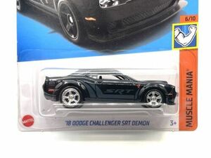 2023 Hot Wheels ‘18 Dodge Challenger SRT Demon (black) Real Riders SUPER CUSTOM 海外 即決