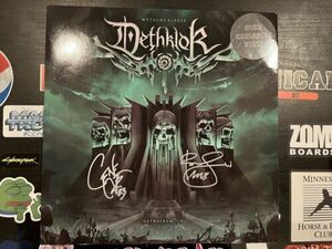 METALOCALYPSE DETHKLOK Dethalbum 4 IV TOUR EXCLUSIVE SIGNED バイナル GENE HOGLAN 海外 即決