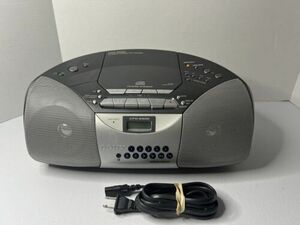 Sony CFD-S500 CD/Radio/Cassette-Corder Mega Bass Boombox | Power Cord | Working 海外 即決