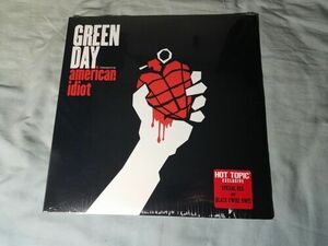 GREEN DAY AMERICAN IDIOT レッド / & BLACK COLOR バイナル LP 海外 即決