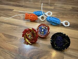 Beyblade Burst Rise Hypersphere Glyph Dragon D5 Plus 2 Extra Complete (Lot Of 3) 海外 即決