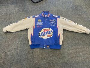 Vintage Rusty Wallace #2 Miller Lite Chase Authentics Nascar Racing Jacket 2XL 海外 即決