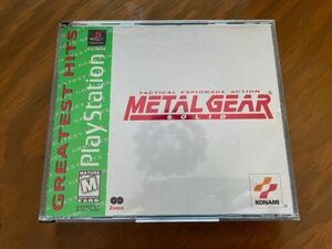 Metal Gear Solid Greatest Hits (Sony PlayStation 1, 1999) 海外 即決