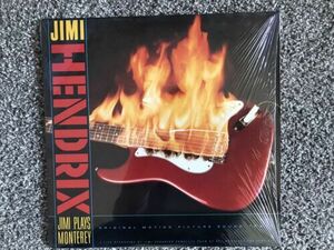 Jimi Hendrix Plays Monterey Soundtrack LP Reprise 1986 W1-25358 VG+ Condition 海外 即決