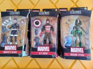 Marvel Legends Lot-Quake, U.S. Agent, Madame Hydra 海外 即決