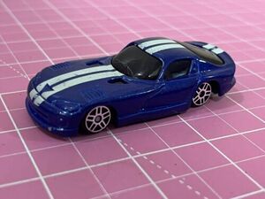 Maisto 1/64 1996 Dodge Viper GTR, Dark Blue w/ Black windows 海外 即決