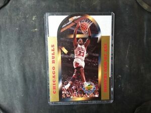 Vintage 1996 1st 70-Win Season Michael Jordan Jumbo Trading Card NBA Basketball 海外 即決