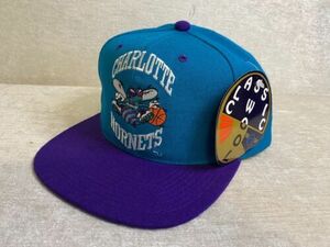 NBA Charlotte Hornets New Snapback 100% Wool Basketball Hat Cap With Back hit!! 海外 即決