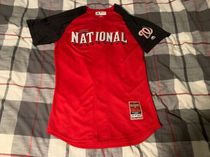 Majestic 2015 MLB All-Star Game National League Bryce Harper Jersey Size 40 Nats 海外 即決