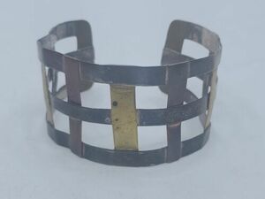 RLM Studio Robert Lee Morris Sterling 925 Silver Copper Brass Bracelet J5 海外 即決