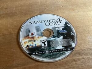 Armored Core 4 - Playstation 3 PS3 - DISC ONLY 海外 即決