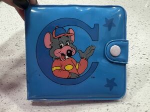 Showbiz Pizza Time 90s Chuck E Cheese Wallet 1995 Vintage Show Biz Rat Rare 海外 即決