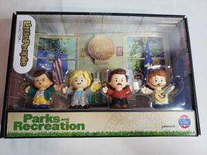 Fisher-Price Little People Collector Parks and Recreation Character 4 Figure Set 海外 即決