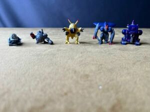 Bandai Digimon Mini Figure Vintage Lot Of 5 海外 即決