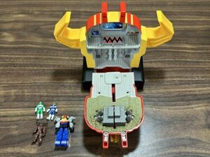 Power Rangers Lost Galaxy Megazord Deluxe micro Playset - COMPLETE 海外 即決