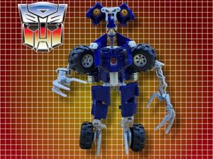 2009 Hasbro Transformers ROTF Deluxe Class Autobot Wheelie Action Figure 海外 即決