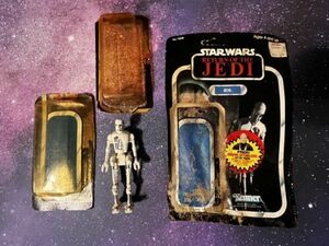 Vintage 1978 Kenner Star Wars ROTJ 8D8 JABBA'S Droid Esb Jedi 海外 即決