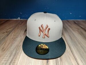 2023 Rust Belt New York Yankees Fitted Hat New Era Lids Exclusive Size 7 1/4 海外 即決