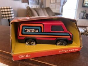 Vintage NEW 1970-80’s Tonka #837512 Metal Custom Van /941 Made In The USA - NOS 海外 即決