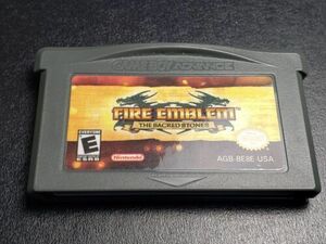Fire Emblem: The Sacred Stones GameBoy Advance Authentic Tested Excellent Cond 海外 即決