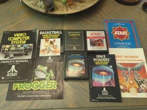 Atari Space Invaders, E.T. Game, Manuel's, And More 海外 即決