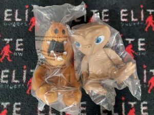 Alien Lot of 2 - E.T. The Extra-Terrestrial / ALF Roto Phunny E.T. 8-Inch Plush 海外 即決