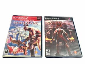 God of War I And II (Sony PlayStation 2 PS2) Complete CIB 2 Day Shipping Minty 海外 即決