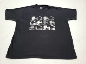Taco Bell Crew T-Shirt Black Men's Size 2X 2XXL Employee Workwear 海外 即決