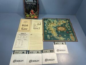 Ultima V Warriors of Destiny Origin Systems Lord British 1987 Apple II Big Box 海外 即決