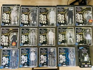 Twilight Zone 8 Inch Bif Bang Pow Figures Complete Set! Collector Condition 海外 即決