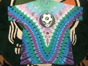 Vintage 1990 Grateful Dead Olympic Velodrome Liquid Blue T Shirt Size Large 海外 即決