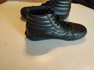 バンズ Unisex スケートボード Shoes ブラック レザー バンズ Guard Protection Man 7 Women 8.5 海外 即決