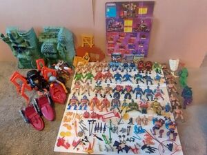 Vintage He-Man Masters of the Universe figure mega lot bundle 1980s MOTU 47 Figs 海外 即決