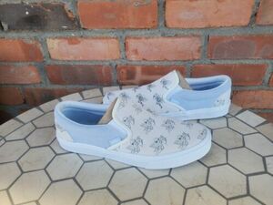 Sz 13 バンズ Men Classic Slip On Love You To Death スエード Marshmallow Shoes Rare 海外 即決