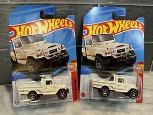 Two Toyota Land Cruiser Hot Wheels 2023 Treasure Hunt 1:64 Sealed 海外 即決