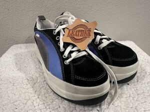 Vintage Chunky Lower East Side Sneakers Shoes 90s Y2k RARE NOS Sz 8 RAVE 海外 即決