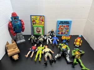 Vintage Boys Toys Action Figures Misc Lot 海外 即決