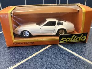 Solido Gam 2 Ferrari Daytona No. 16 White Diecast 1:43 Scale in Box 海外 即決