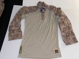 NWT Defender M FROG Desert Marpat USMC FR Combat Ensemble Shirt Crye Mens L-L 海外 即決