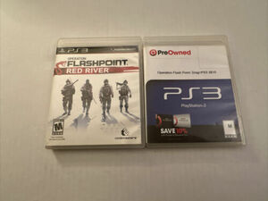 Operation Flashpoint: Red River & Dragon Rising PlayStation 3 海外 即決