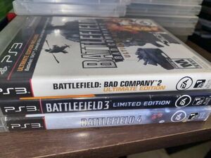 Battlefield Bundle: Battlefield: Bad Company 2 and Battlefield 3 & 4 (PS3) 海外 即決