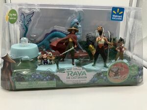 Disney Raya and The Last Dragon Journey Through Kumandra Figurine Set 2021 海外 即決