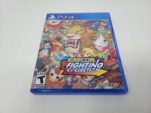 Capcom Fighting Collection Sony PlayStation 4 PS4 Tested Free US Shipping 海外 即決